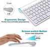 Wireless keyboard and mouse set ergonomic silent keyboard USB interface for Android Apple TV MAC - Surprise store