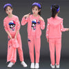 Girls Clothes Set Teen Kids Tracksuit 2020 Autumn Winter Vest + Coat + Pants 3pcs Children Clothing Suits Girl Sets 8 10 12 year
