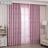 TONGDI Children Blackout Curtains Cartoon Rainbow Printing High-grade Decoration For Home Window Parlou Bedroom LivingRoom