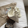 High Quality Flower Handle Tote Bags For Women 2021 Soft PU Leather Shoulder bags Designer Branded Handbags Purse Small