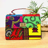 African bag Inclined Shoulder bag High Quality wax material Traditional Ankara Bag Cotton Wax Print material for Woman Bag