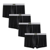 4-packs Modal fabric 2020 New Men's Boxer Pantie Lot Underpant Loose Large Short Plus 5xl 6XL 7XL 8XL Underwear Boxer Male