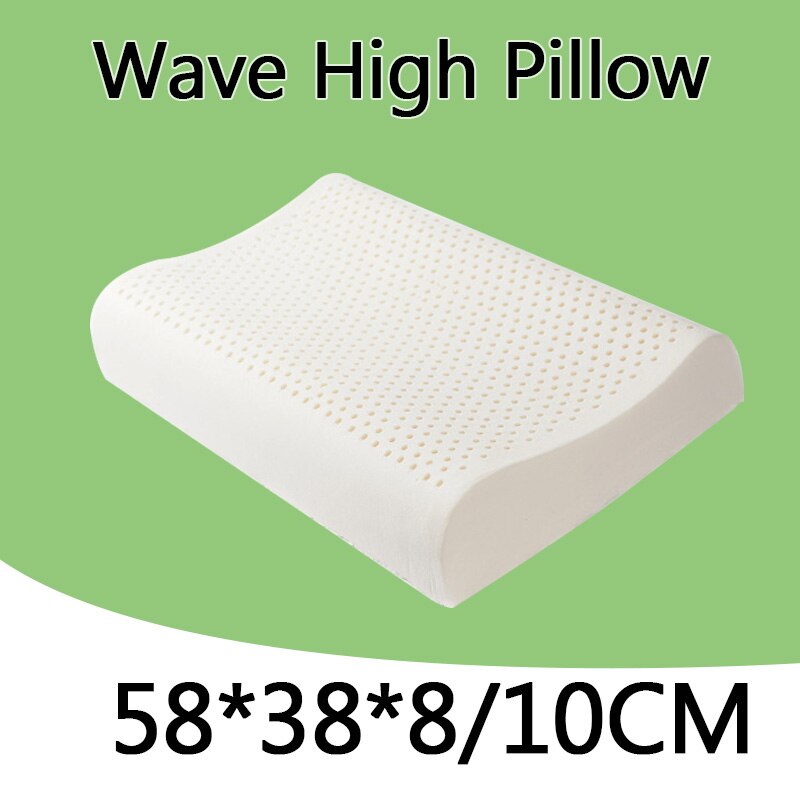 Thailand Pure Natural Latex Pillow Remedial Neck Protect Vertebrae Health Care Orthopedic Pillow Natural Children latex pillow
