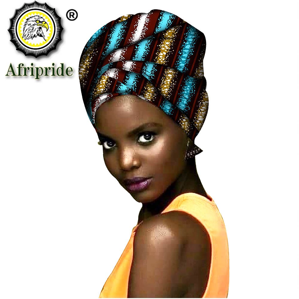 African fashion head scarf print wax cotton women african clothing Bazin Rich headwear A18H001