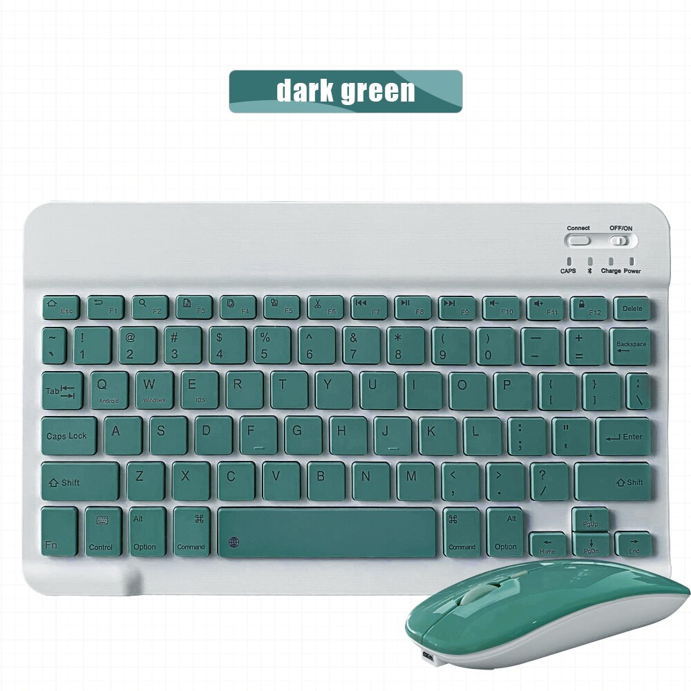 Wireless Bluetooth keyboard mouse for iPad 9.7 10.2 air 4 pro 11 for laptop bluetooth keyboard notebook for tablet samsung xiaom
