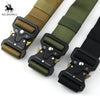 NO.ONEPAUL Men's casual fashion tactical belt alloy automatic buckle