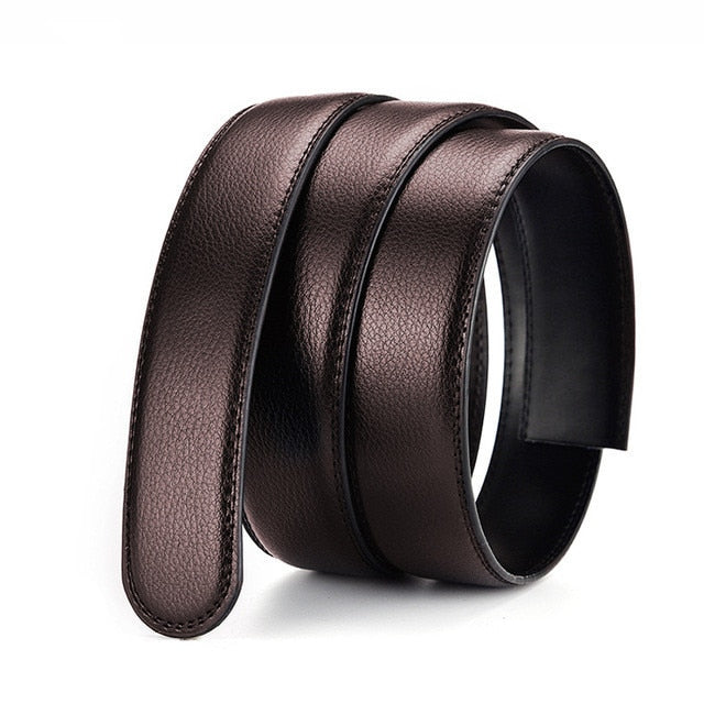 JIFANPAUL genuine leather men's simple belt fashion designer business new belt Jaguar pattern decorative alloy automatic buckle