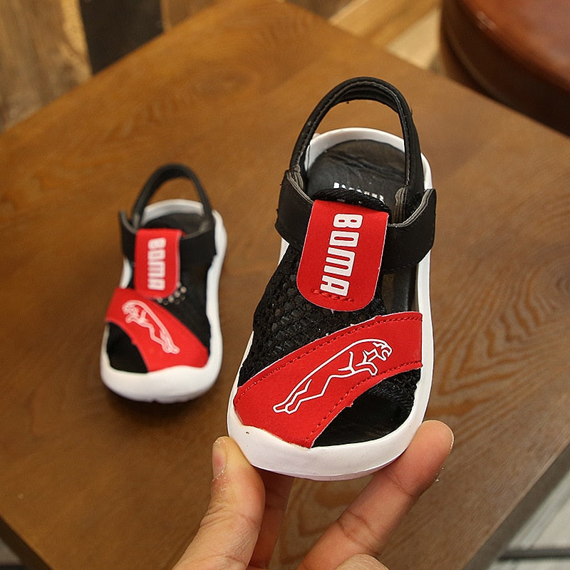 Orthopedic Sport Pu Leather Baby Boys Sandals Brand Open Toe Toddler Boys Sandals Summer 2021 New Kids Shoes Sandals For Boys