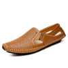 Genuine leather Sandals Men Leather shoes Men'S Sandals Male Comfortable Summer shoes Men Outdoor Beach Casual Shoe Big Size 47