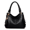 Women Leather Handbags Women Messenger Bags Female Crossbody Bags Ladies Designer Shoulder Bag Top-handle Bag Vintage Retro Tote