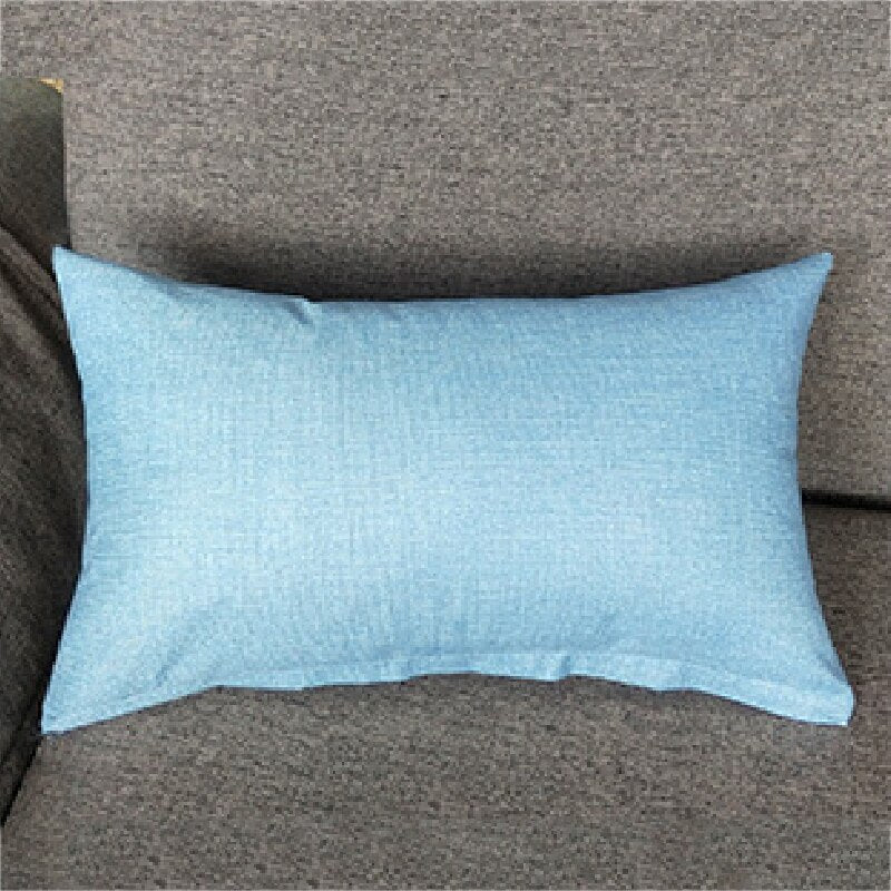 Rectangular Cushion Cover 30x50 Polyester Pillowcase Decorative Sofa Cushions Pillowcover Home Decor Black Yellow Pillow Cases