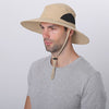 CAMOLAND 2 IN 1 Summer UPF50+ Sun Hats Women Mens Waterproof Fishing Hat With Neck Flap Hiking Cap Outdoor Bucket Hat