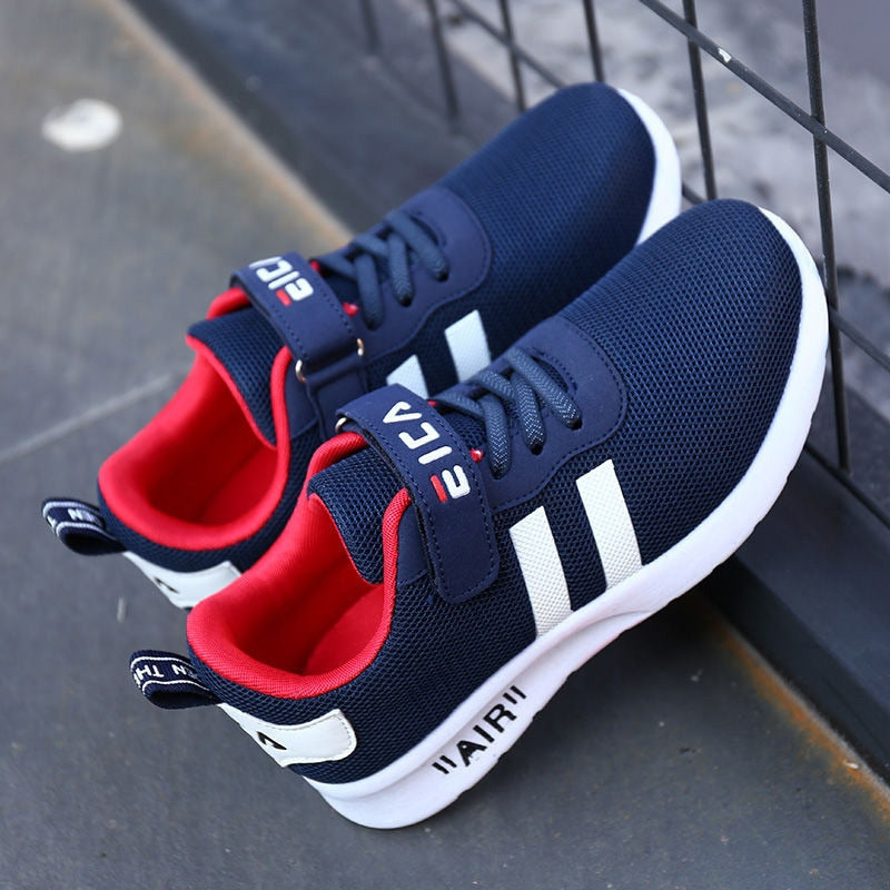 Kids Fashion Sneakers for Boys Girls Mesh Tennis Shoes Breathable Sports Running Shoes Lightweight Children Casual Walking Shoes
