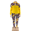 Winter Big Beautiful Women Tracksuit Set Sweatshirt+Pants Suit Female 2 Piece Outfits Camouflage Women Two Piece Plus Size Sets