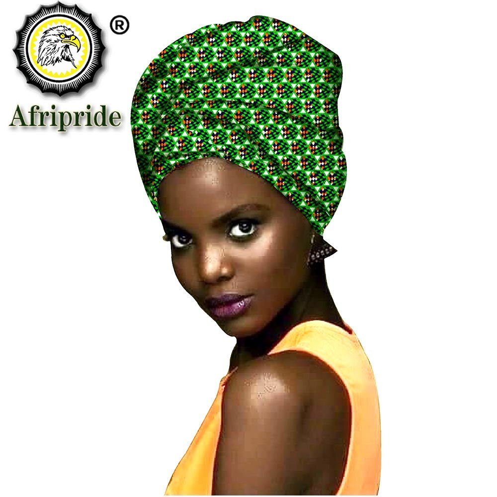 African fashion head scarf print wax cotton women african clothing Bazin Rich headwear A18H001