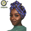 2020 African New Fashion Headwrap Women Cotton Wax Fabric Traditional Headtie Scarf Turban pure Cotton Wax AFRIPRIDE S001