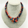 Dandie Hot-Selling Braided Knot Design Short Necklace Ethnic Characteristic Earrings Ladies Fashion Jewelry Chic Style