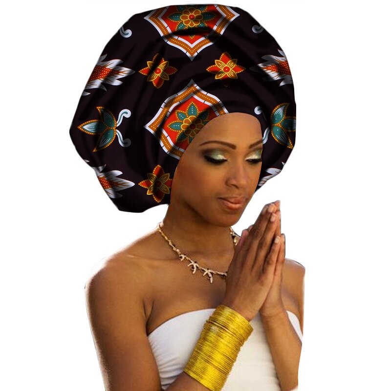 National Decorative Scarf Shawls Women African Cotton Headtie Head Wrap African Traditional Fashion Printed Ankara Headscarf