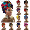 National Decorative Scarf Shawls Women African Head Wrap African Traditional Fashion Printed Ankara Cotton Headscarf