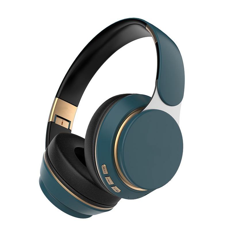 Tourya Wireless Headphones Bluetooth Headset Foldable Stereo Adjustable Earphones With Mic for phone Pc TV Xiaomi Huawei iphone - Surprise store