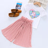 Kids Tracksuit For Girls Clothing Sets 2021 Summer Toddler Girls Clothes Sequins Chiffon Pant 2pcs Outfit Suit Children Clothing