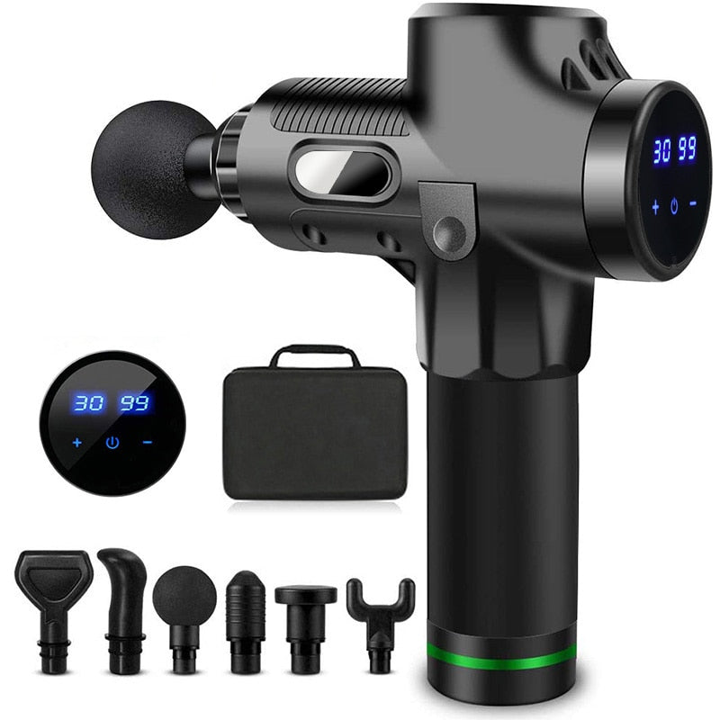 Profession Massage Gun Muscle Powerful Percussion Neck Massager Handheld for Athletes