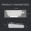 FL ESPORTS 68 Keys Hot Swap Socket Gaming Mechanical Keyboard Kailh box switch inside for PC Laptop Office Work