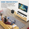 120W Home Theater Sound System Soundbar 2.1 TV Bluetooth Speaker Support Optical AUX Coaxial Sound Bar Subwoofer Speakers For TV - Surprise store