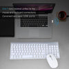 SeenDa 2.4G Wireless Silent Keyboard and Mouse Mini Multimedia Full-size Keyboard Mouse Combo Set For Notebook Laptop Desktop PC - Surprise store