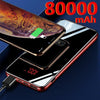 80000mAh Power Bank For Xiaomi Samsung iPhone Huawei Powerbank Portable Mini Dual USB Charging External Battery Pack Bank - Surprise store