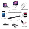50W Detachable Wireless bluetooth Speaker Soundbar 3D Stereo Support RCA AUX HDMI Home Theatre Computer/PC Wall Bass Subwoofer - Surprise store