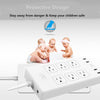 Smart WiFi Power Strip Surge Protector 6 AC US Plug Outlets Sockets with USB Remote Control Homekit Work Alexa Google Home