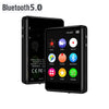 X62 MP3 Player Bluetooth 5.0 Metal Touch Screen 2.4 Inch Built-in Speaker 16GB with E-Book FM Radio Voice Recording Video Player