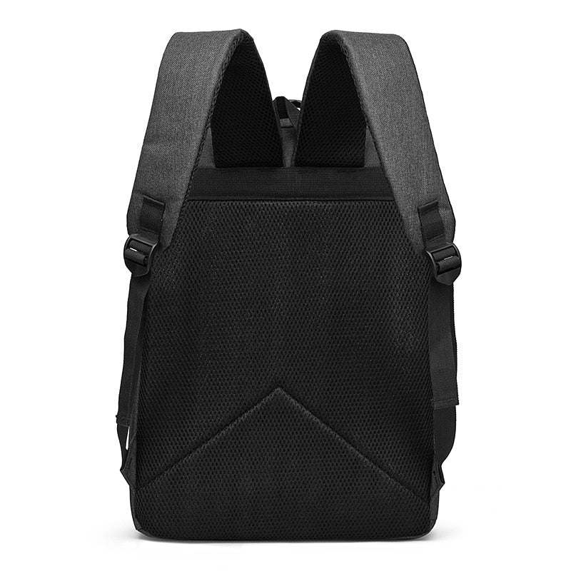New 15.6 Inch Men Laptop Backpack Business Backpack Usb Charging Computer Backpacks Travel Large Capacity Nylon Men Bag