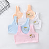 4 Pcs/Lot Girls Brassiere Underwear Cotton Kids Bra Dot Design Adolescente Girls Training Bras Breathable Teenage Girl Tops Crop