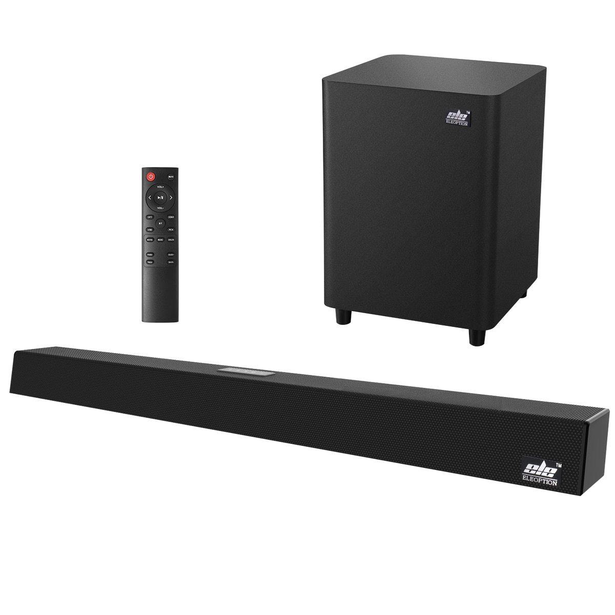 120W Home Theater Sound System Soundbar 2.1 TV Bluetooth Speaker Support Optical AUX Coaxial Sound Bar Subwoofer Speakers For TV - Surprise store