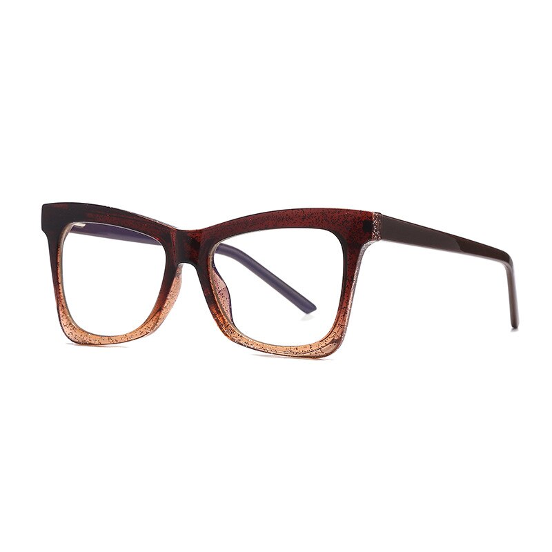 49547 TR90 Cat Eye Anti Blue Light Optical Glasses Frames Men Women TR90 Fashion Computer Eyeglasses