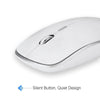 SeenDa 2.4G Wireless Silent Keyboard and Mouse Mini Multimedia Full-size Keyboard Mouse Combo Set For Notebook Laptop Desktop PC - Surprise store