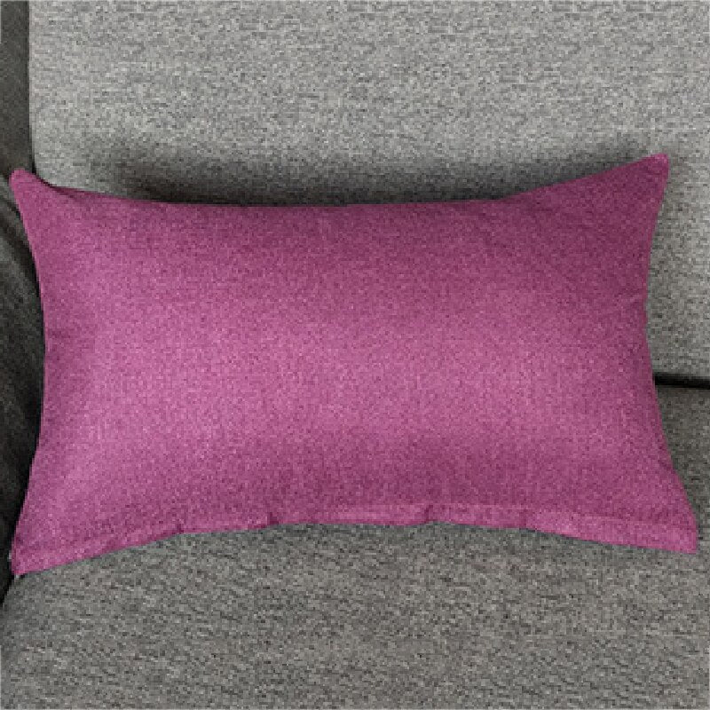 Rectangular Cushion Cover 30x50 Polyester Pillowcase Decorative Sofa Cushions Pillowcover Home Decor Black Yellow Pillow Cases