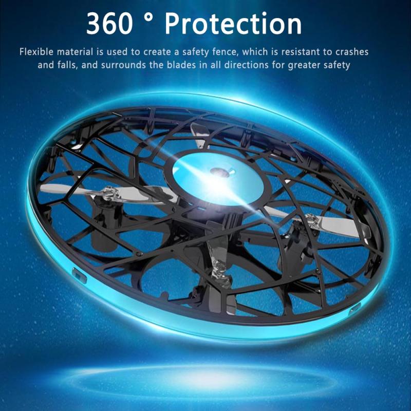 UFO Flying Ball Mini Drone Rc Toys Hand-Controlled Helicopter Toy Fly Drone -lot Hand Ball Aircraft Sensing Induction Drone Kid