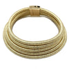 Liffly African Jewelry Set Fashion Choker Necklace Sets for Women Bohemia Bracelet Statement Jewelry Magnetism Button
