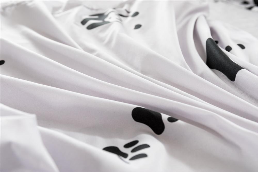 white panda cute bed linens Nordic style Bedding set Simple Duvet Cover Set Quilt cover Home textiles bedclothes queen king size