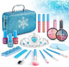 Kids Makeup Kit For Girls, Kids Play Washable Makeup Set Toys First Princess Little Girls Starter Kit Cosmetic Beauty Set Toys