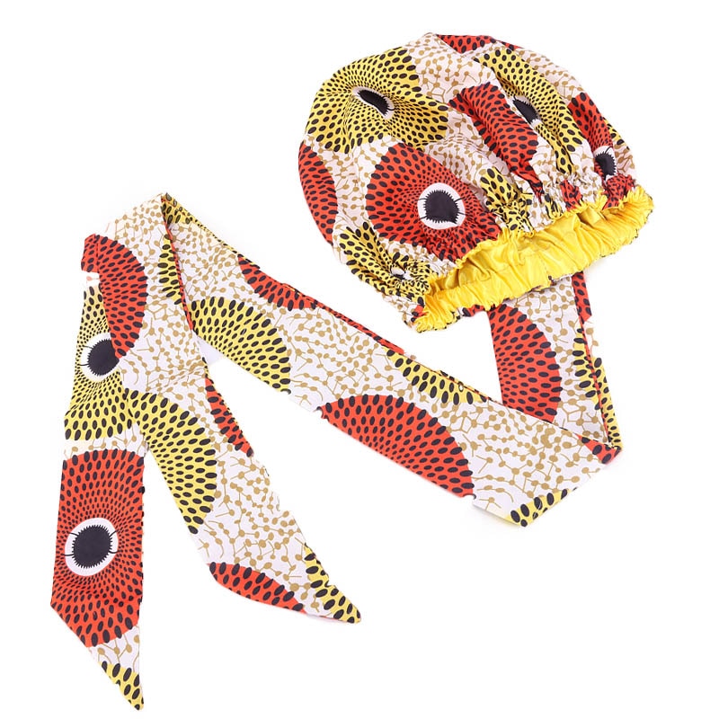 New African Headwrap In Women's Hair Accessories Scarf Wrapped Head Turban Ladies Hair Accessories Scarf Hat Headwrap Nigeria