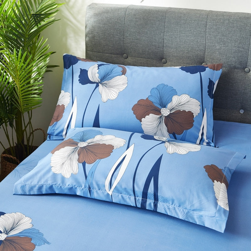 2 PC Aloe Vera Cotton Pillowcase 19 Printing Color Pillow Case Bedding 48X72CM Pillow Cover Dropshipping TXS