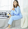 100% Cotton Women Pajamas Sets with Pants Cotton Pijama Plaid Spring Summer Pyjamas Sleepwear Cute Night Wear Nightsuits Mujer