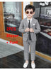 Formal Boys Suits for Weddings Blazers Pants Children Party Clothes Plaid Kids School Costume Gentlemen Teenager Tuxedos Sets