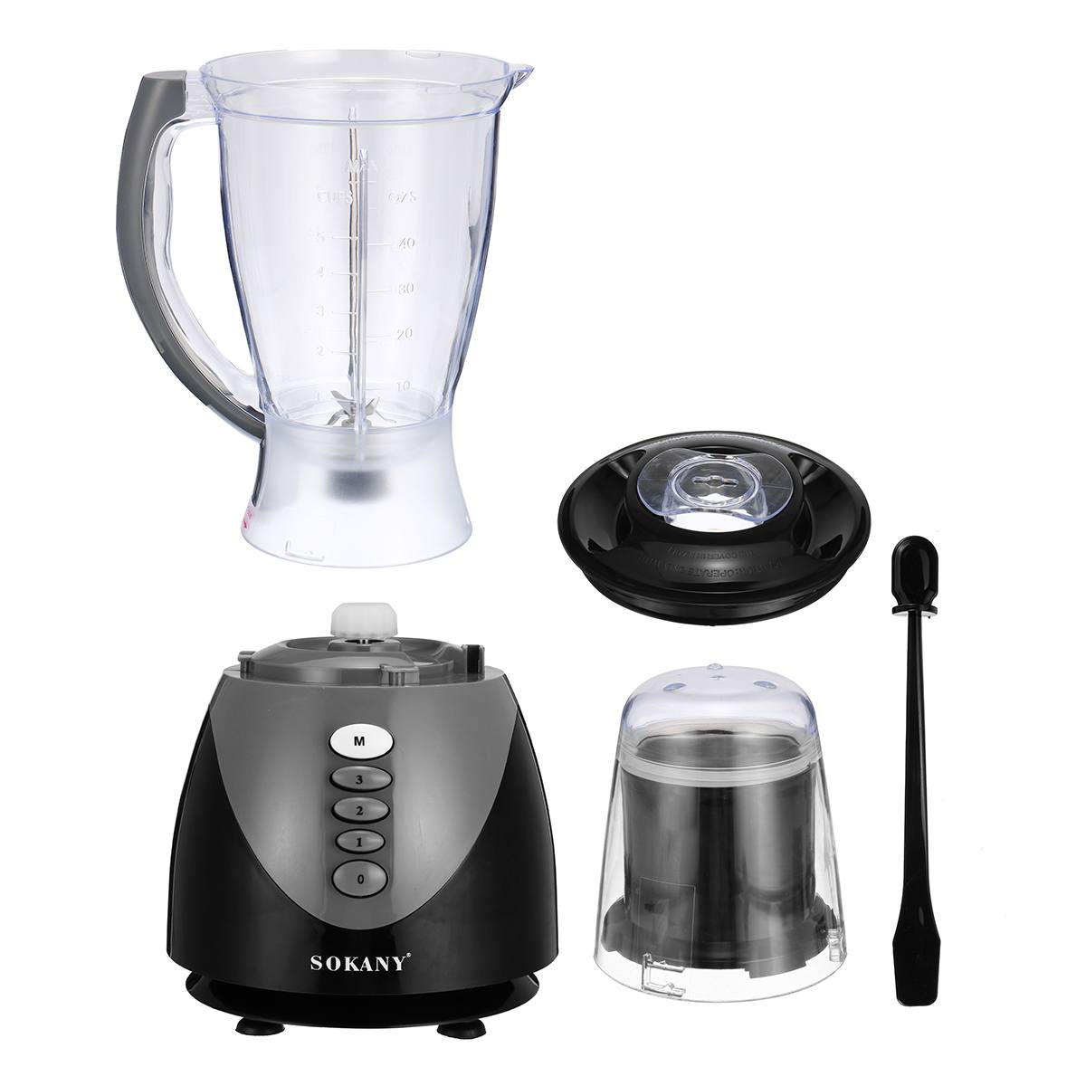 SOKANY 1.5L Personal Blender Mixer Juicer Fruit Food Processor 2 In 1 Professional Power Bean Coffee Grinder Juicer 220-240V