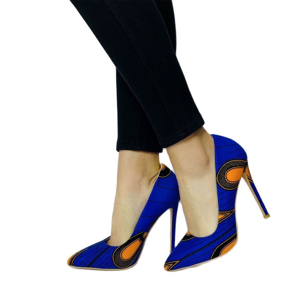 african print shoes Women fashion high heels 8cm shoes ankara print heels sandals sexy party shoes african print accessories