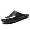Men Flip Flops Summer Beach Sandals Slippers For Men Flats High Top Non-Slip PU Shoes Men Plus Size 44 Outdoor Casual Shoes 2020